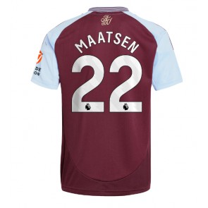 Aston Villa Ian Maatsen #22 Domaci Dres 2024-25 Kratak Rukavima